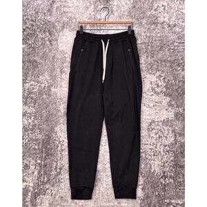 Vuori Men’s Ponto Performance Joggers Size Medium Black Heather
